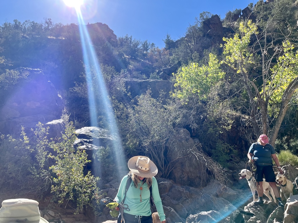 Airstream Group hike