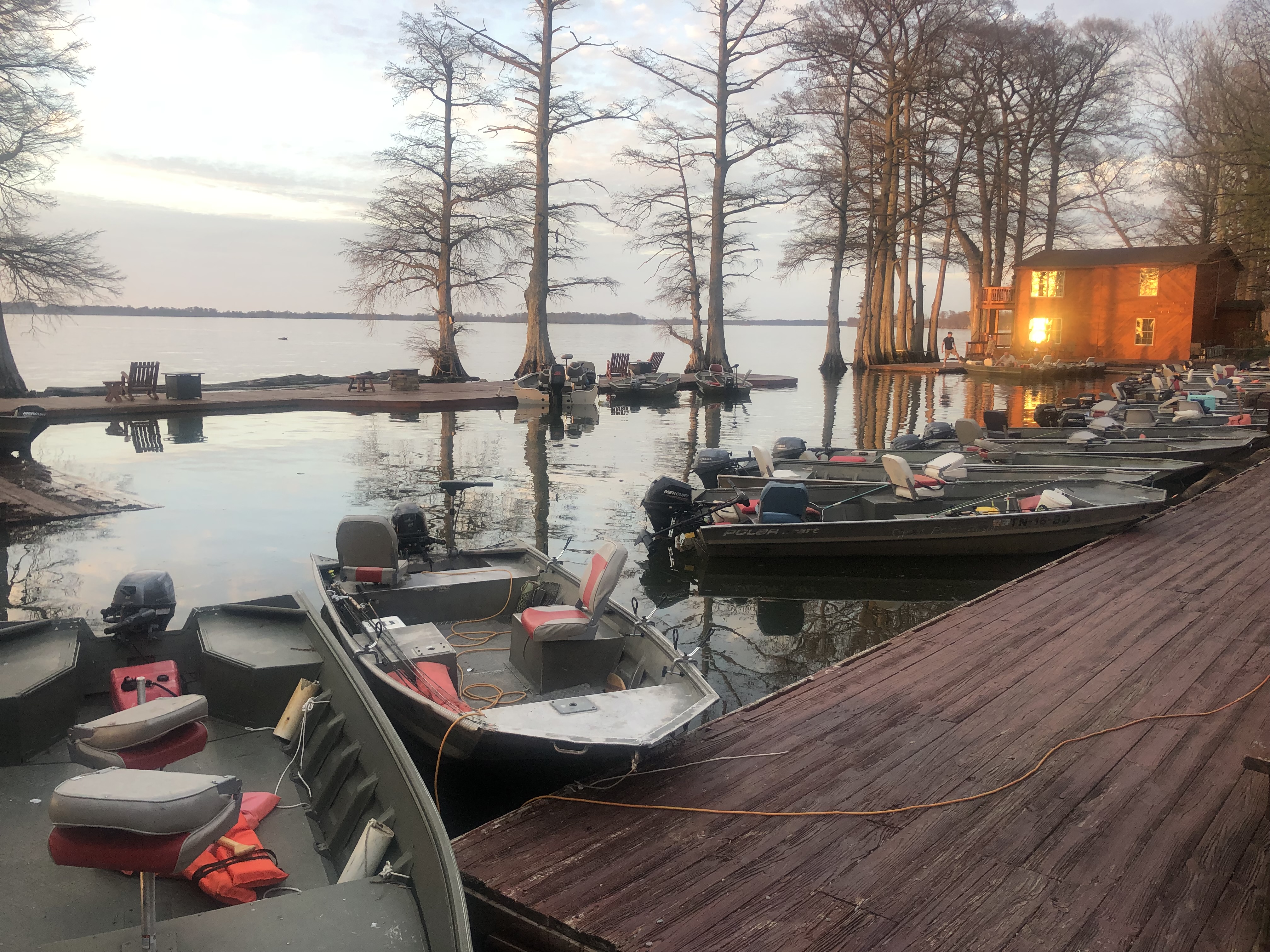 Popular fishing destination