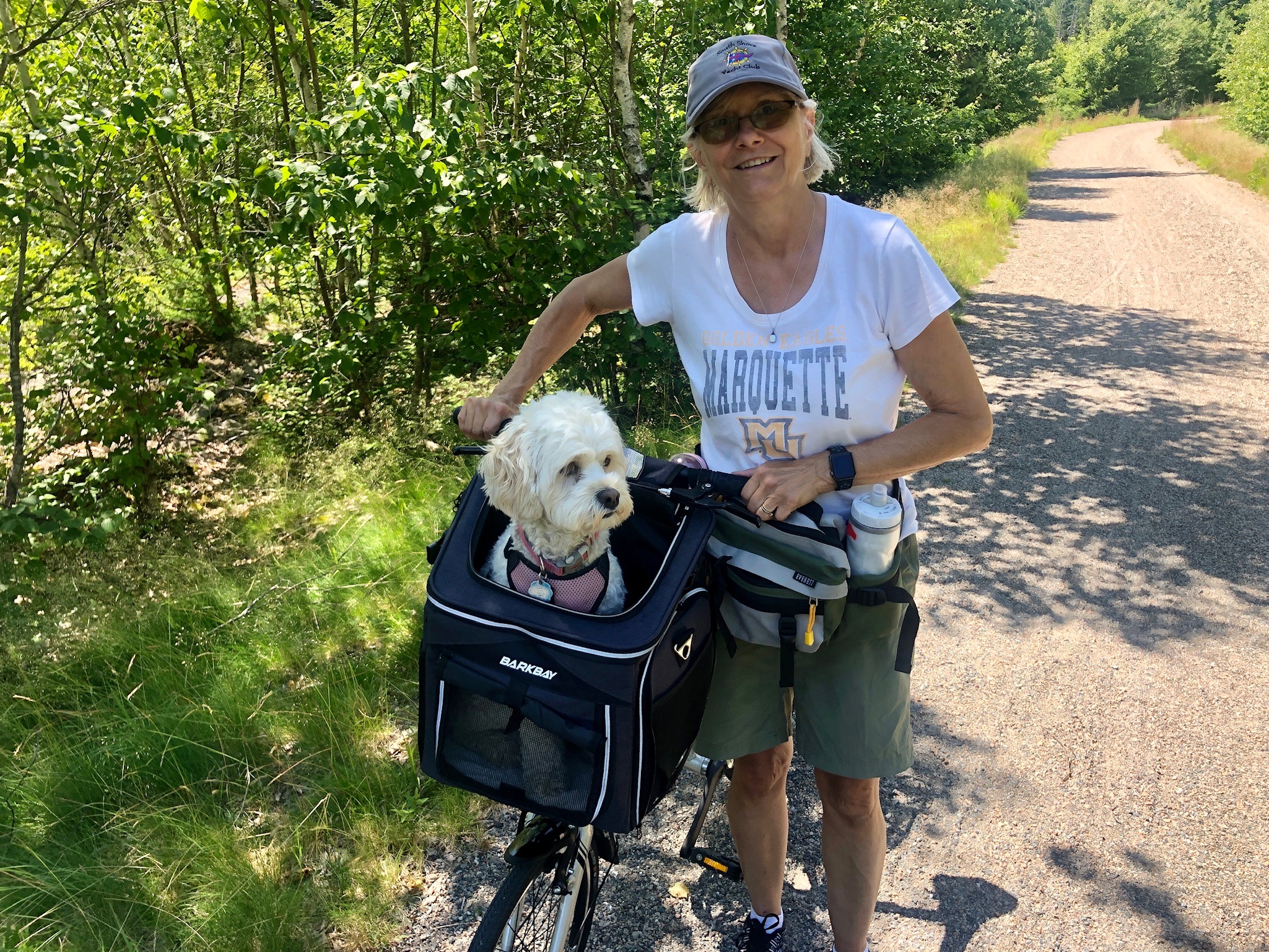 Schoodic Woods bike trail
