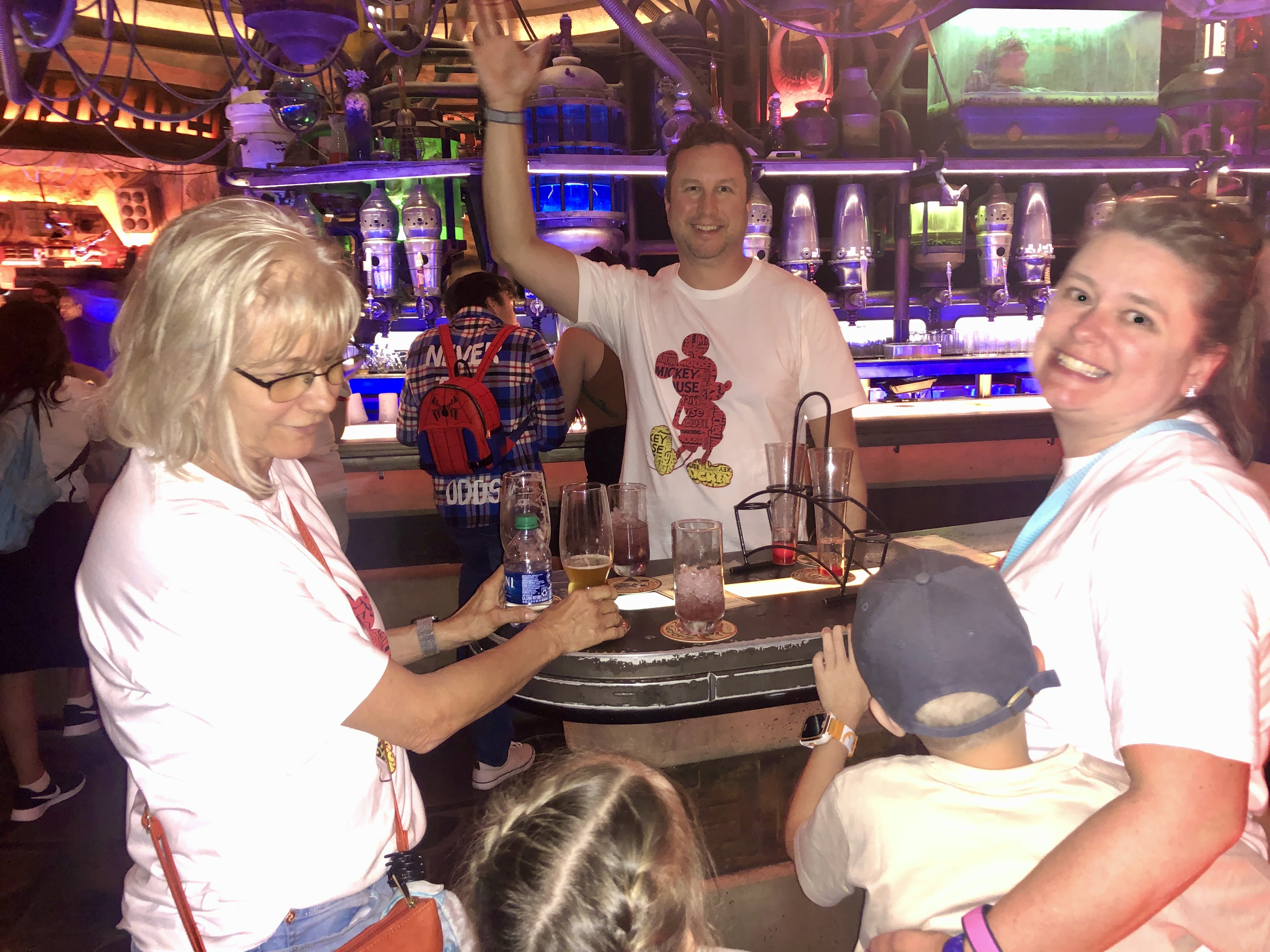 Star Wars Olga’s cantina bar! Justin/ Mary's family