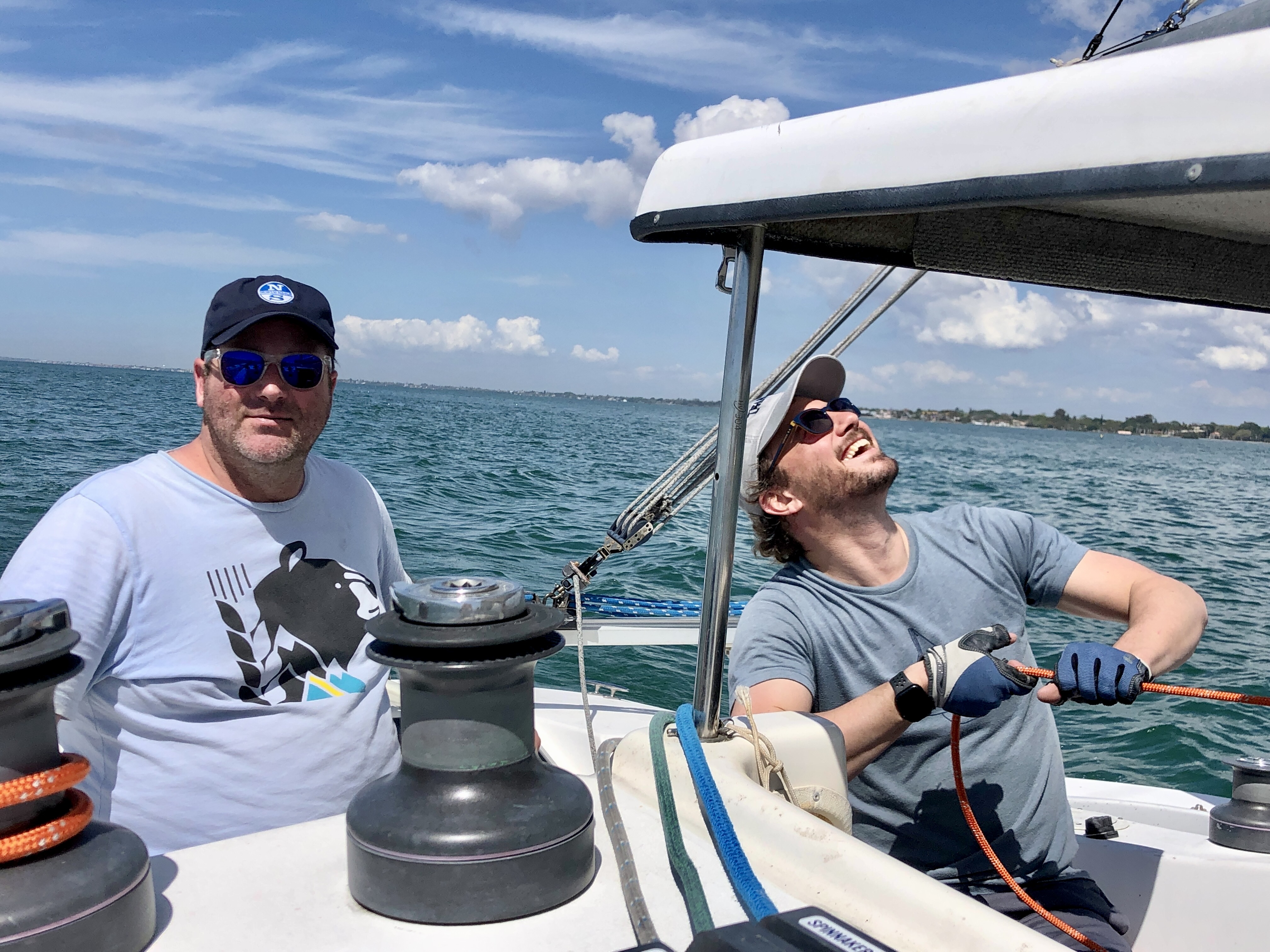 John and Jason (boat owners)!