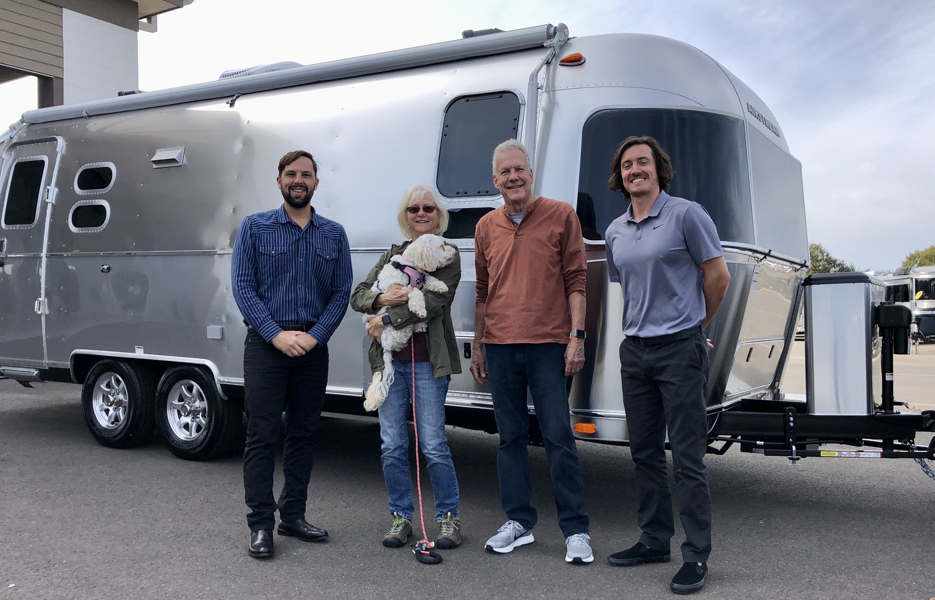 picking up our Airstream in New Jersey Nov 10
