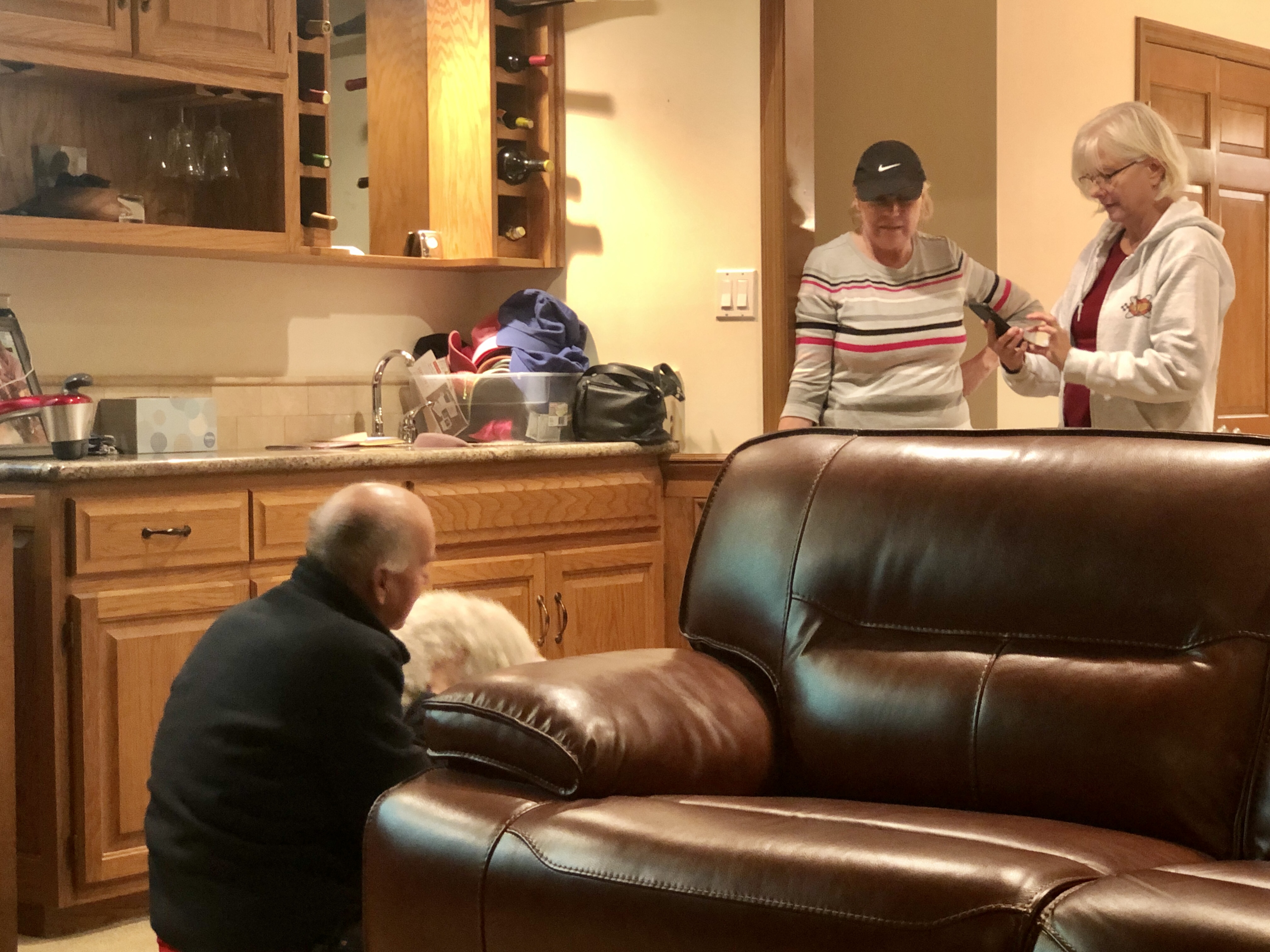 2nd stop - Jan's sister's home