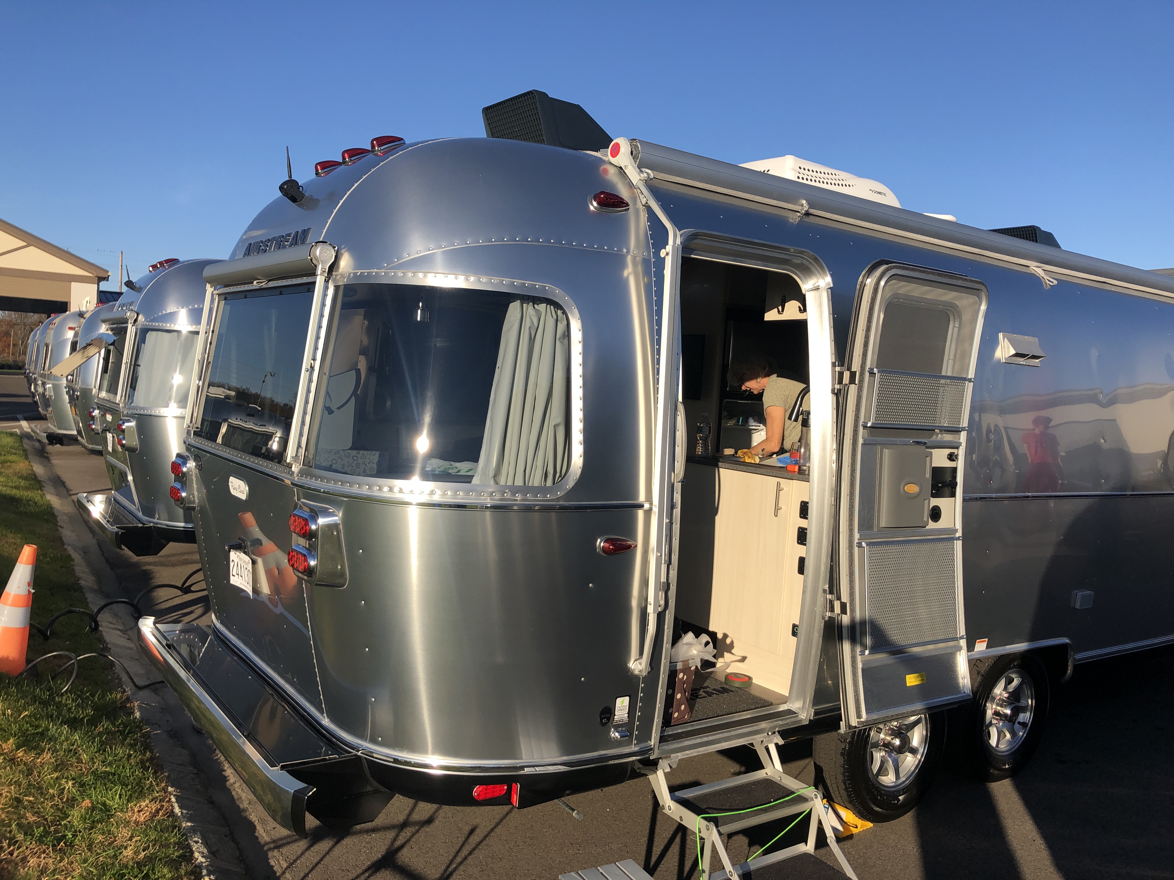 Stayed the night to check the new rig out