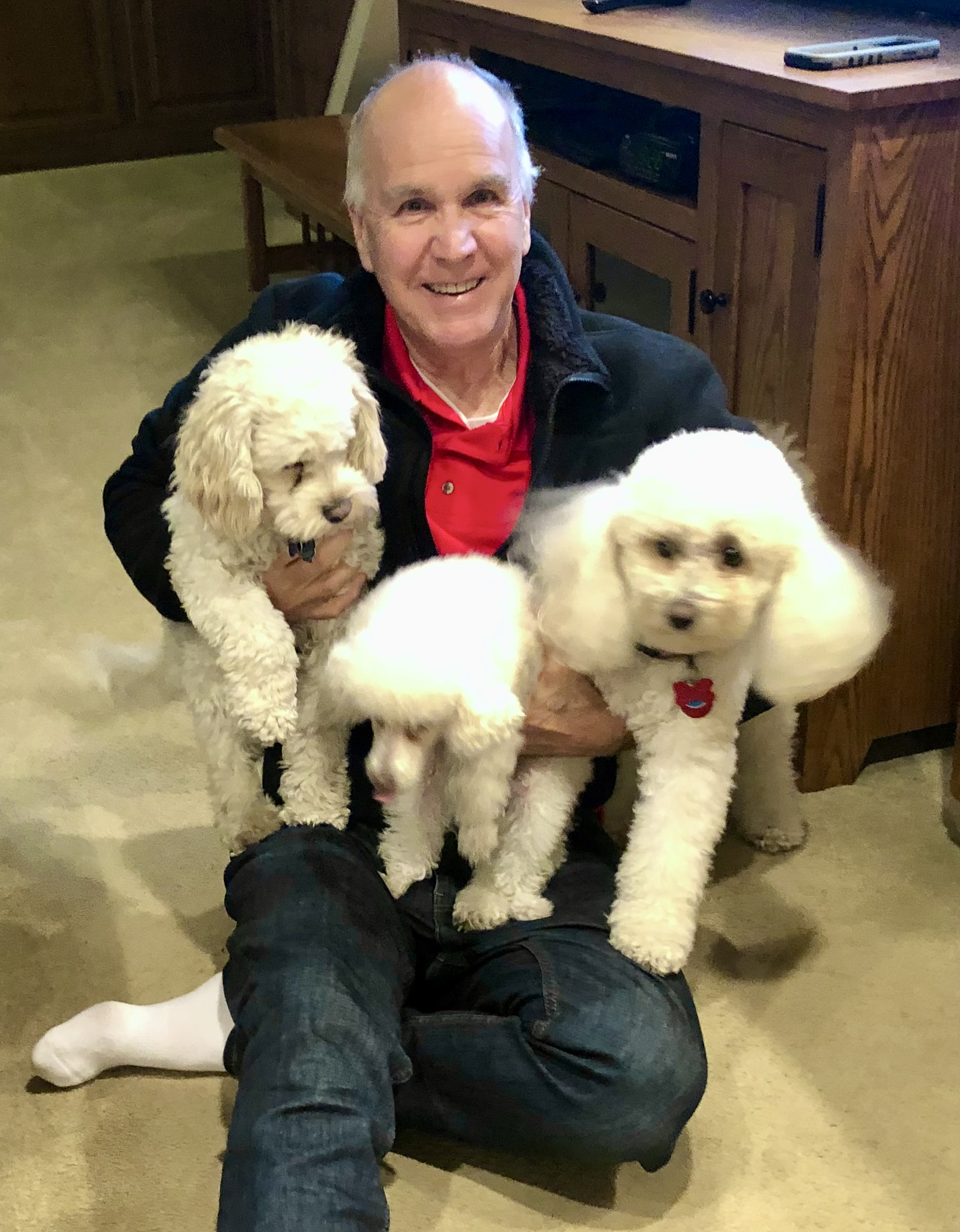 Lulu, Gigi, Boomer (Russ' 1st try to get that perfect picture)